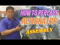 ✅HOW TO REPLACE ALTERNATOR ASSEMBLY FOR HYUNDAI SANTA.FE 2011 MODEL.