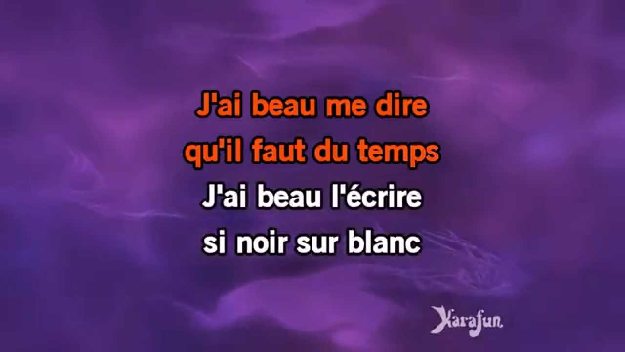 Karaoké Pas toi - Génération Goldman *