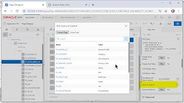 APEX 19.1 20 Cascading LOVs: selection in one sets the list in other. Create after-update triggers.
