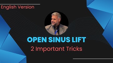 2 Important Tips in Open Sinus Lift Technique.