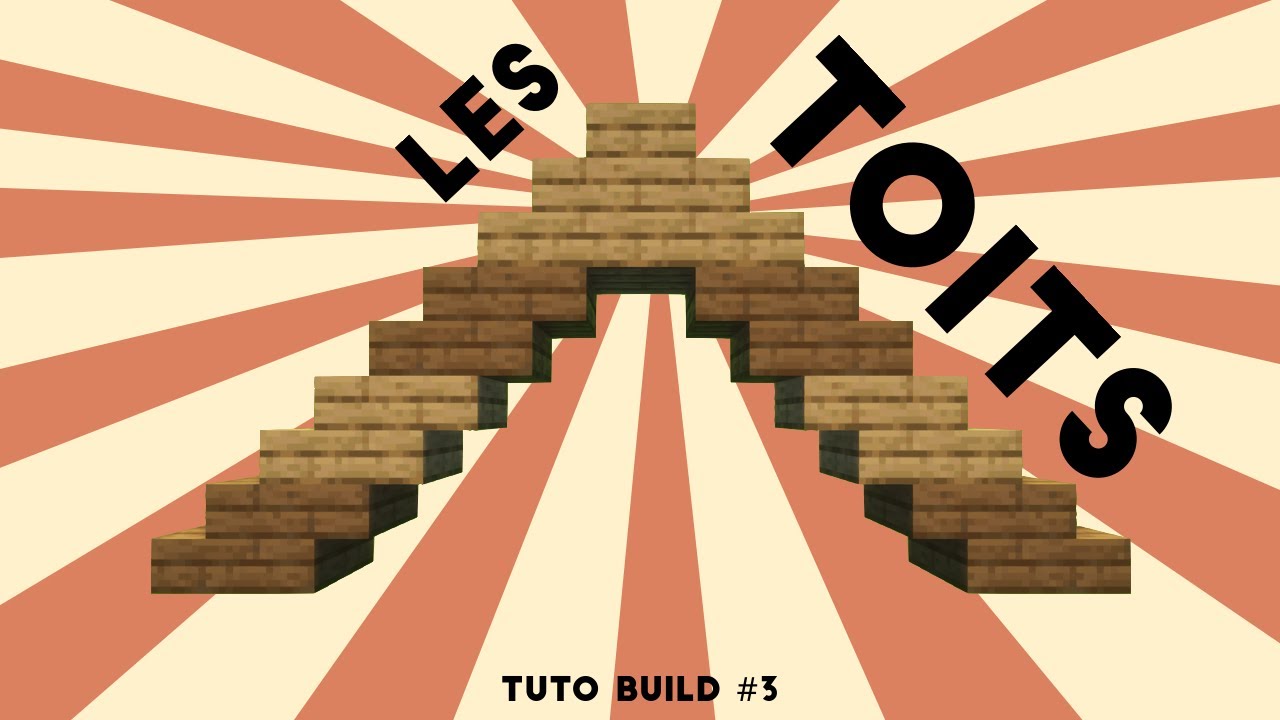 COMMENT FAIRE un bon toit sur MINECRAFT ? (les bases) | Tuto build #3 ...