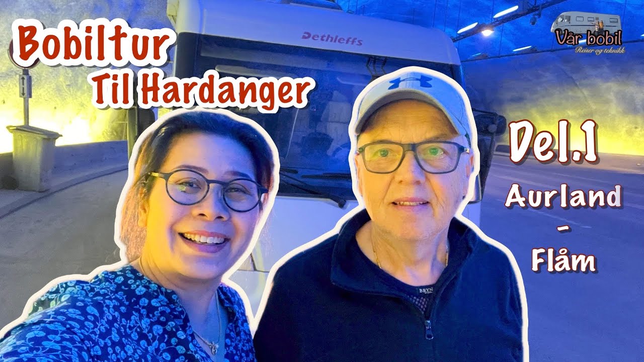 Raufoss-Aurland-Flåm. Bobiltur til Hardanger Del.1