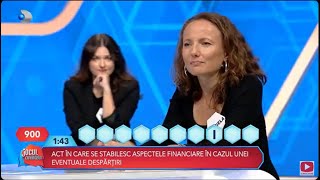 Jocul cuvintelor cu Dan Negru (28.09.) - Batalia finala: Gabriela VS Ilinca! Cine pune mana pe bani?