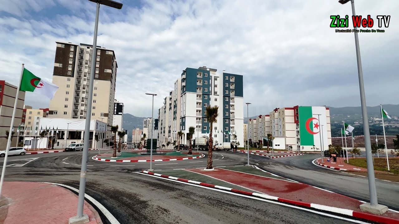 Les Travaux Touchent à La Fin Au Pôle Urbain Imlel D’Azazga à Tizi-Ouzou … Les Détails …