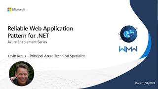 Reliable Web Application Pattern for .NET 11/14/23