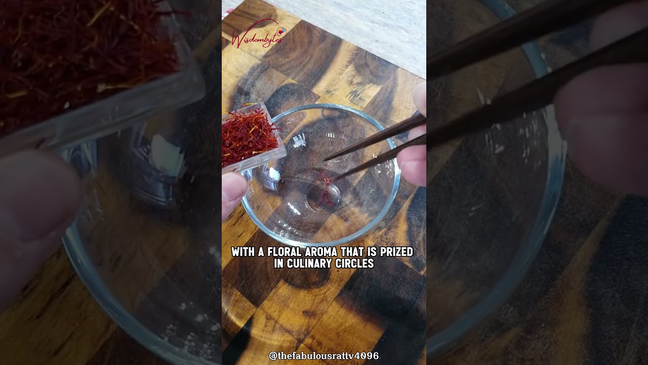 SAFFRON | THE MOST EXPENSIVE INGREDIENT