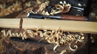 SOTW #8 - Creating a Hand Carved Aikuchi Tanto Mount
http://islandblacksmith.ca/
...Sounds of the *woodshop*, that is...a.k.a.: the quiet edition. Sit back and chill to the sounds of sharp blades and smooth wood. This is a collection of clips documenting the steps and sounds involved at most every stage of the process of hand making a traditional aikuchi tanto mount from reclaimed driftwood. The project began as a large piece of Nootka Cypress driftwood and is worked entirely by hand through each step, employing tools and techniques as they would have been used centuries ago when this style of knife was developed in Japan.
The blade is made from century-old shear steel from a horse drawn carriage spring and based on design elements of the 13th century Aizu Shintogo tanto:
http://islandblacksmith.ca/2014/04/aizu-shintogo-kunimitsu-tanto-kata/.
Read more about the process of making this work on the photo essay page:
http://islandblacksmith.ca/process/making-aikuchi-tanto-kuro-urushi-koshirae/
The next step will be to finish the surface with natural urushi lacquer. SOTW #8 - Creating a Hand Carved Aikuchi Tanto Mount