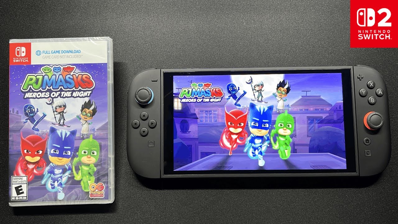 Unboxing PJ Masks: Heroes of The Night - Nintendo Switch 2 - YouTube