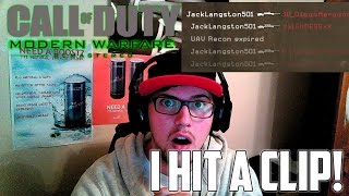 I HIT A CLIP! WTF! Modern Warfare Remastered Sniping