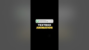 How to get this popular Message Text Box Animation! 📱