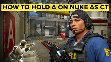 How to Hold A on Nuke as CT - Lesson by CS2 Coach v1dma
