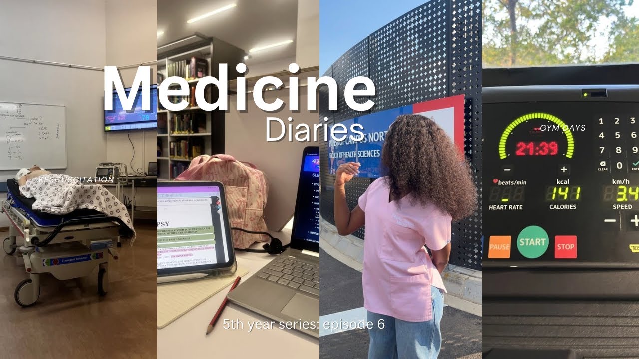 Медицинские дневники: УЧЕБНЫЙ ВЛОГ📚+ Практические занятия по оказанию помощи при травмах🫀+ Посеще...