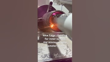 laser cladding processing inner surface#lasercladding # #laserwelding #manufacturer
