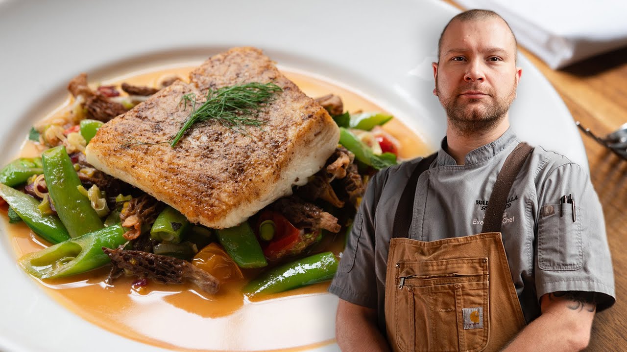 Welcoming Spring with Fresh Halibut & Local Seasonal Ingredients - YouTube