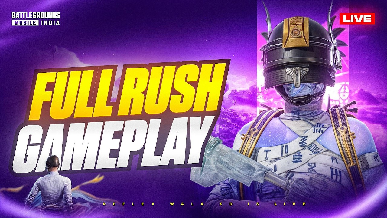 BGMI 4.2 HIGH KILLS ONLY | ReflexWalaXD | #shortsfeed #live #bgmi #bgmilive #pubgmobile