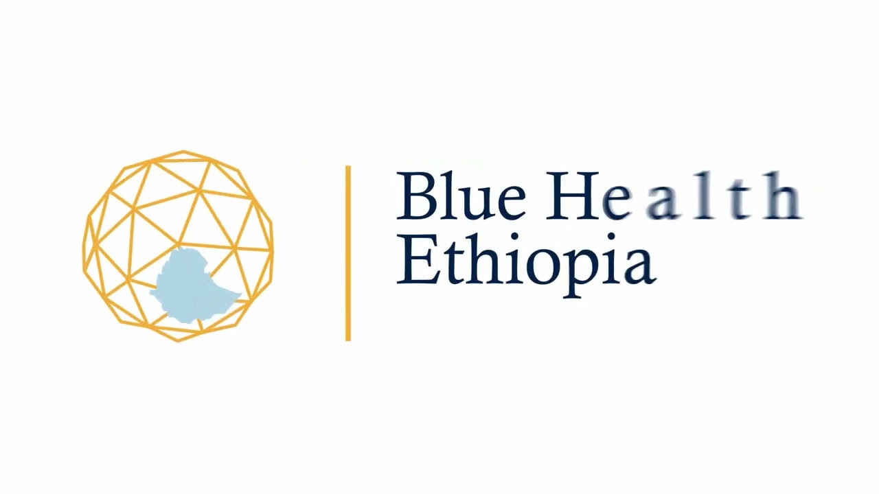 Logo animation made for Blue Health Ethiopia's Logo