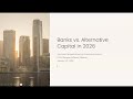 Alternative Capital vs Banks: How Companies Will Raise Funding in 2026 | CGPH Banque d'affaires