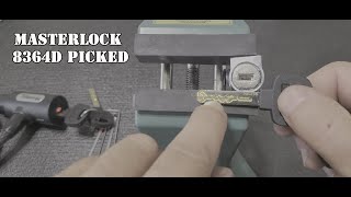 027 Master Lock 8364D Picked