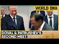 Indias nsa ajit doval meets russias nikolai patrushev  latest news  world dna  wion