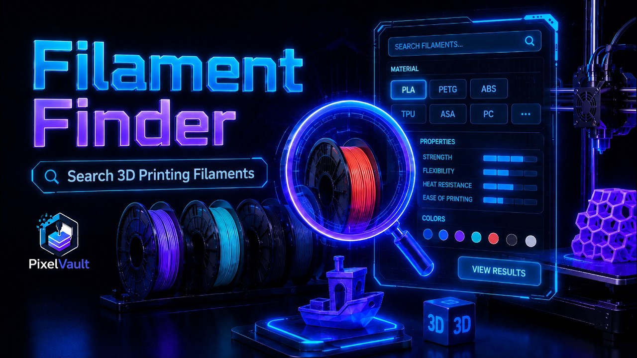 כיצד למצוא פילמנטים עם Filament Finder?