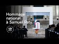 Hommage national à Samuel Paty