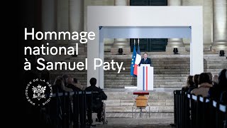 Hommage national à Samuel Paty