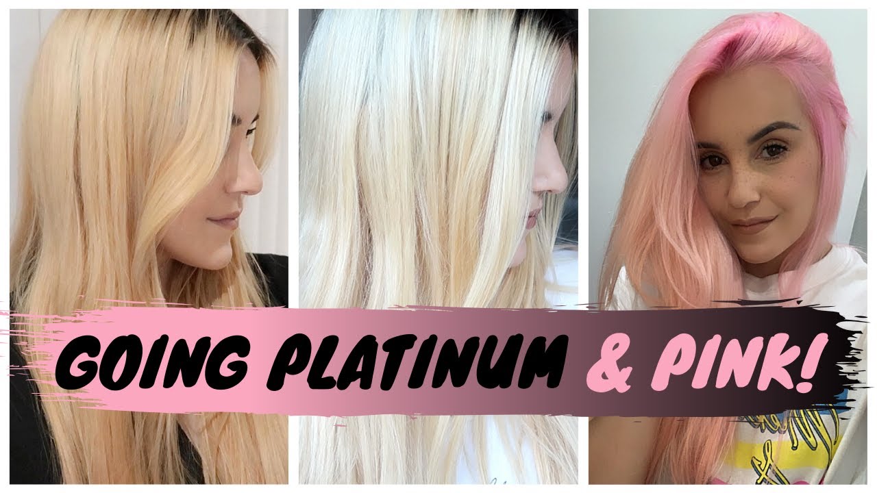 3. 10 Stunning Platinum Pink Blonde Hair Color Ideas - wide 6