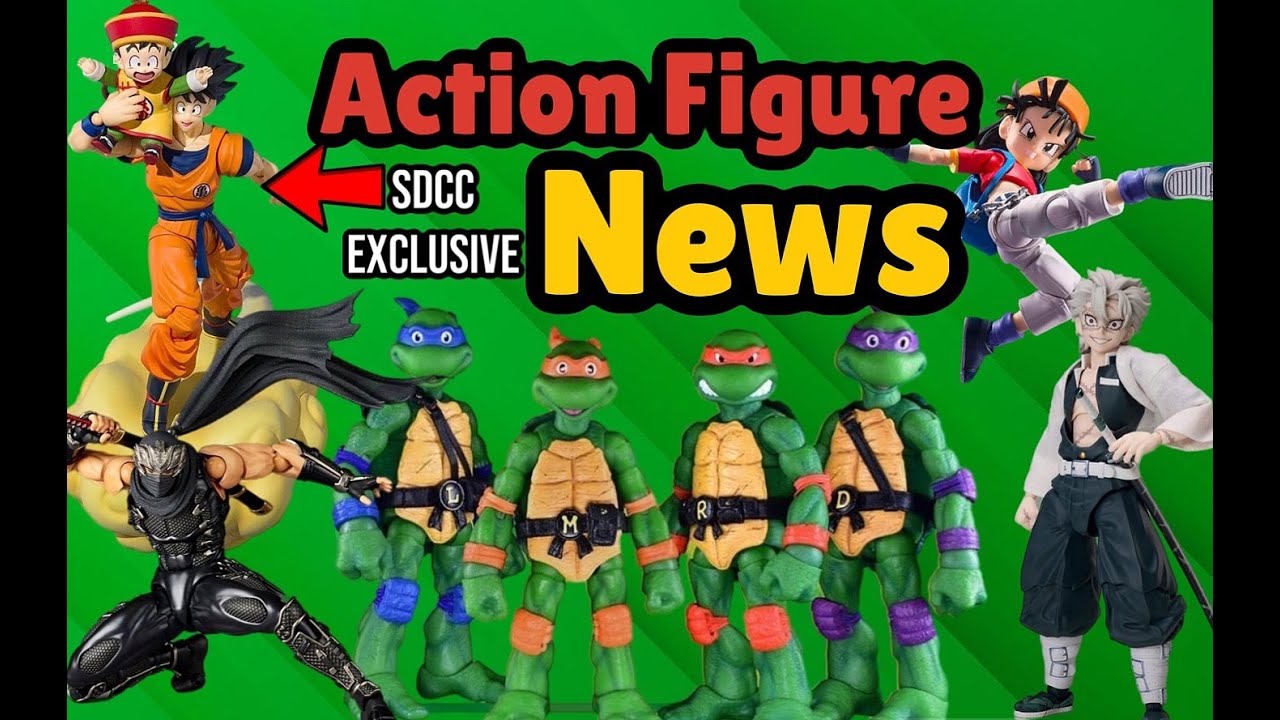 Action Figure News #284 SHF 2024 SDCC Exclusives Mezco Toon TMNT