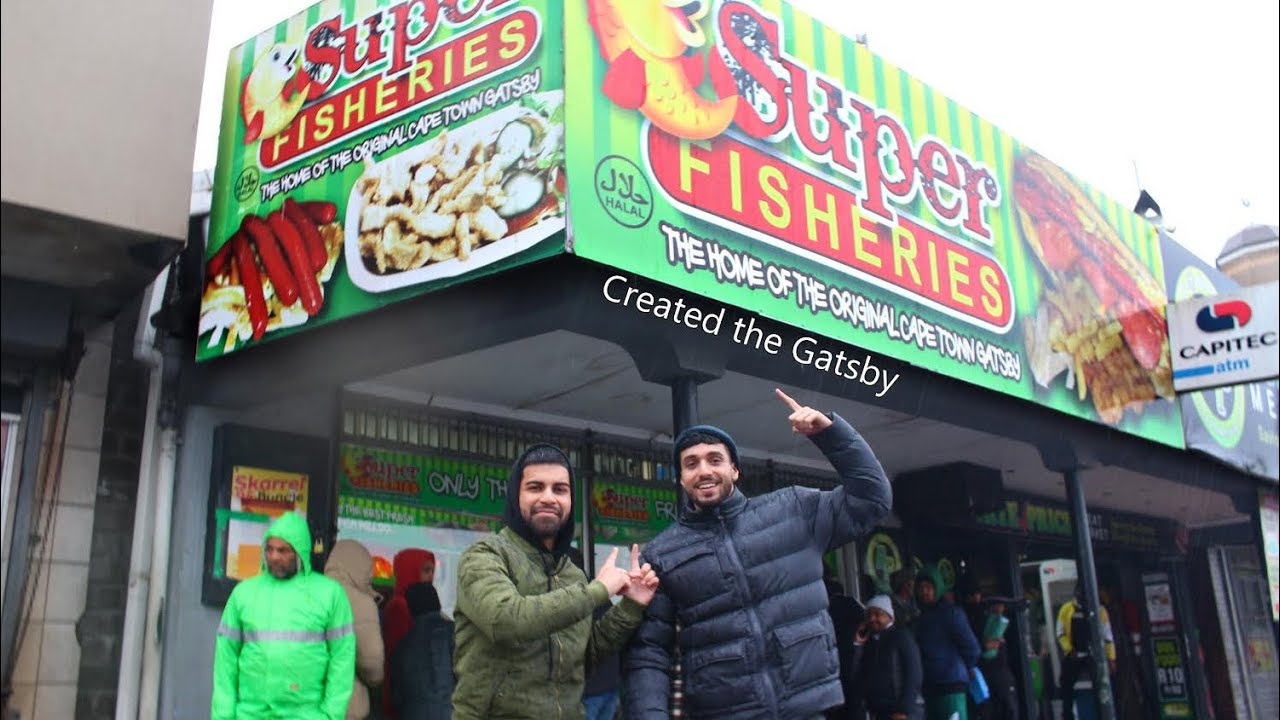 UK Brother’s 🇬🇧 first time trying the South African 🇿🇦 “GATSBY” ft- Super Fisheries 🤯