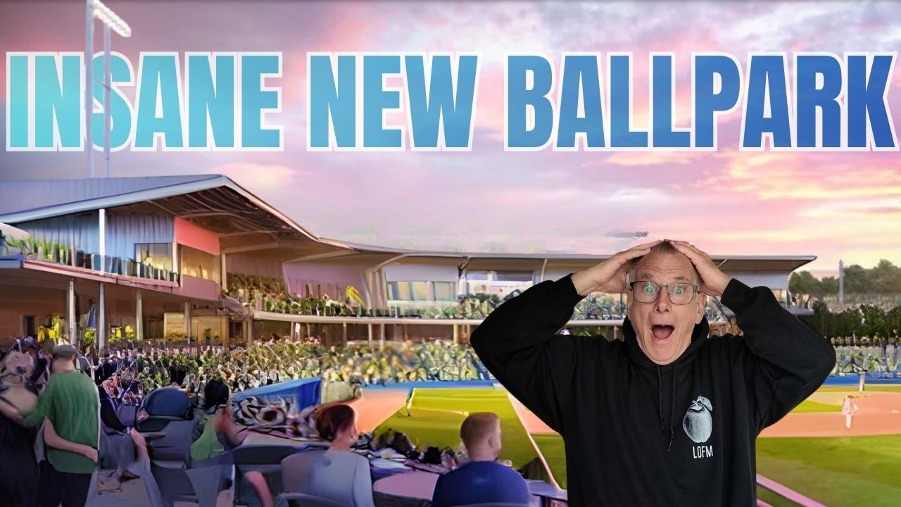 How I got a FIRST LOOK Our INSANE New Ballpark! Minor League REVEAL!