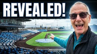 How I got a FIRST LOOK Our INSANE New Ballpark! Minor League REVEAL!