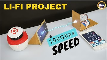 WiFi को भूल जाओ अब आ गया LiFi- Latestest Technology Transmit of Data With Light Experiment.In Hindi