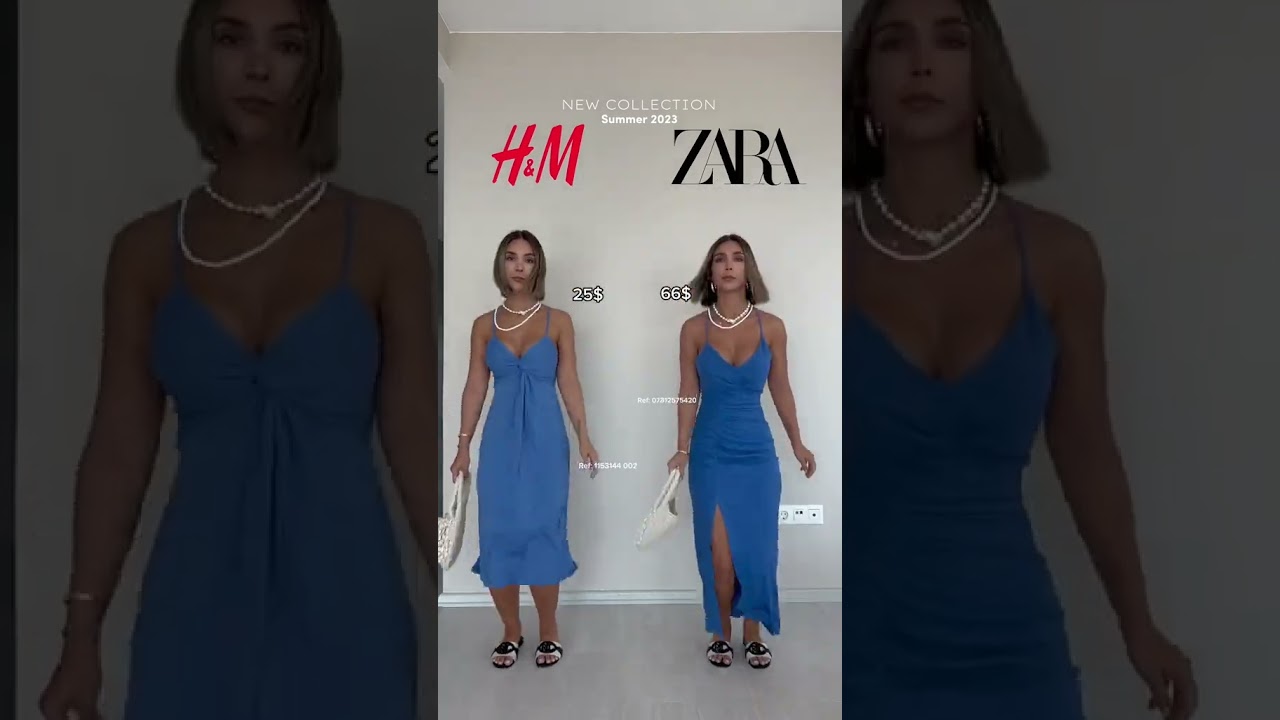Viral New Zara Vs H&M Summer Collection! (Dress Edition!) Must See! 