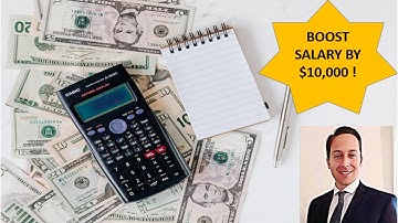 How to Increase Your Salary by $10,000