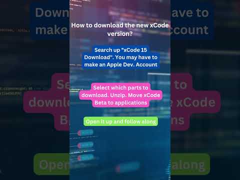 Dowloading Xcode15 Beta!! #swiftui  #iosDevelopment #Shorts