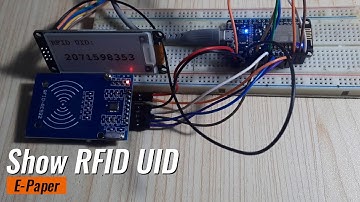 Dynamic E-Paper Display with RFID Integration: Perfect for Smart Labels