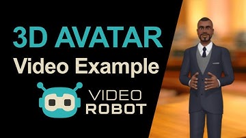 3D Avatar Video Example in VideoRobot