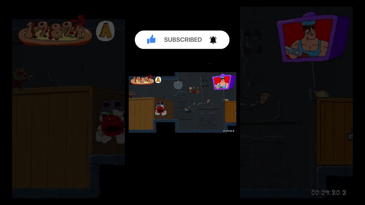 Insane Pizza Tower Run #pizzatower
