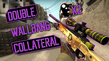 Double Kill Wallbang | CS:GO | 4K | 60FPS