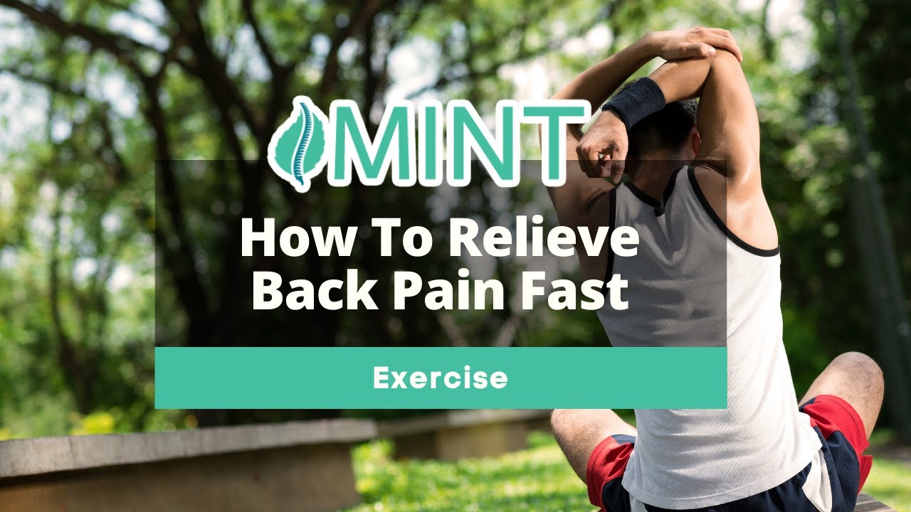 How To Relieve Back Pain Fast: Exercise – Dr. Scott Kutz | (972) 244 ...