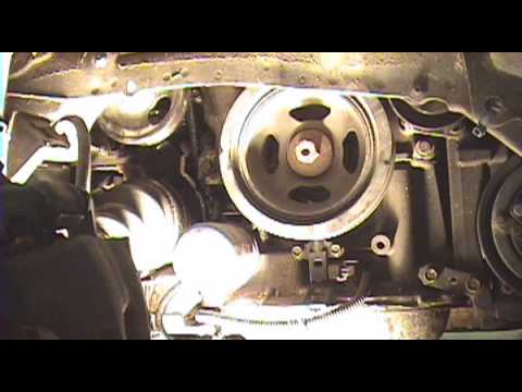 Water pump install in 1990 nissan maxima