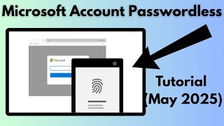 How to Make Microsoft Account Passwordless 2025 (Existing Account)