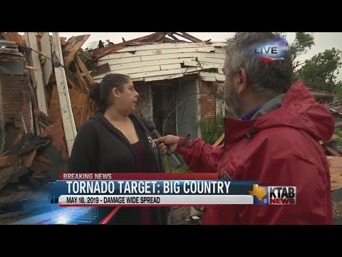 Major storm damage in Abilene