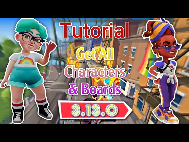 subwaysurfers free characters #subwaysurfers #tricks #subway_surfers #