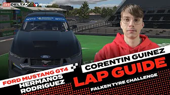 iRacing Lap Guide: Ford Mustang GT4 at Hermanos Rodriguez