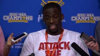 Dreymond Green 2016 NBA Season Exit Interview