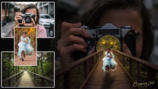 3D Pop Out Camera Effect Photoshop Manipulation Tutorial screenshot 2