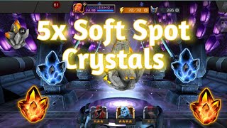 5x Soft Spot Crystal Opening | Marvel Contest of Champions screenshot 2