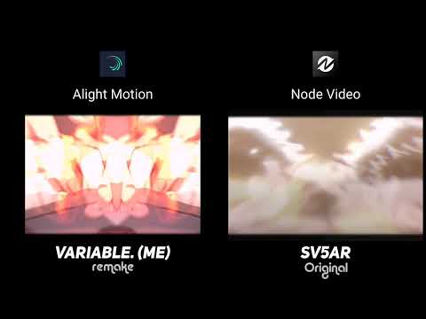 Alight Motion vs Node Video | Rengoku Edit | Million dollar | @SV5AR | Free Preset