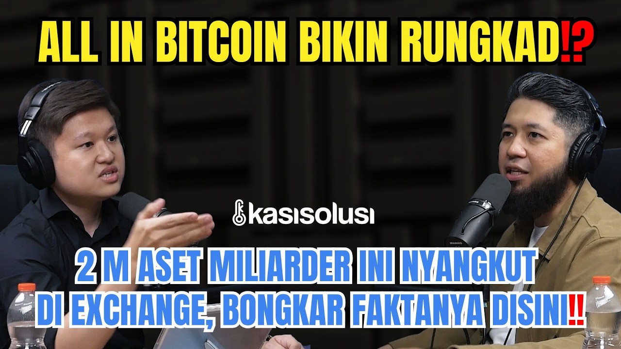 2 M Aset Nyangkut di Exchange⁉️ Miliarder Ini Bongkar Bahaya All In Bitcoin‼️
